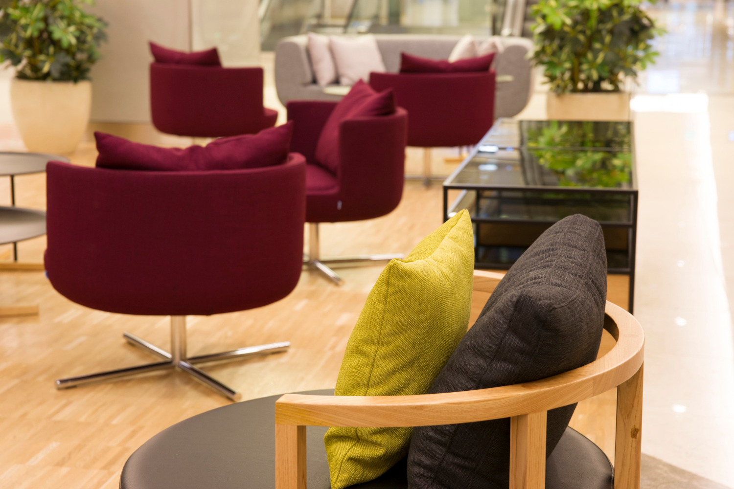 commercial upholstery service completed in Edmond, OK