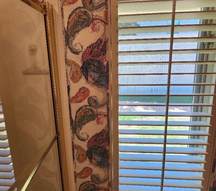 wall upholstery service completed in Moore, OK